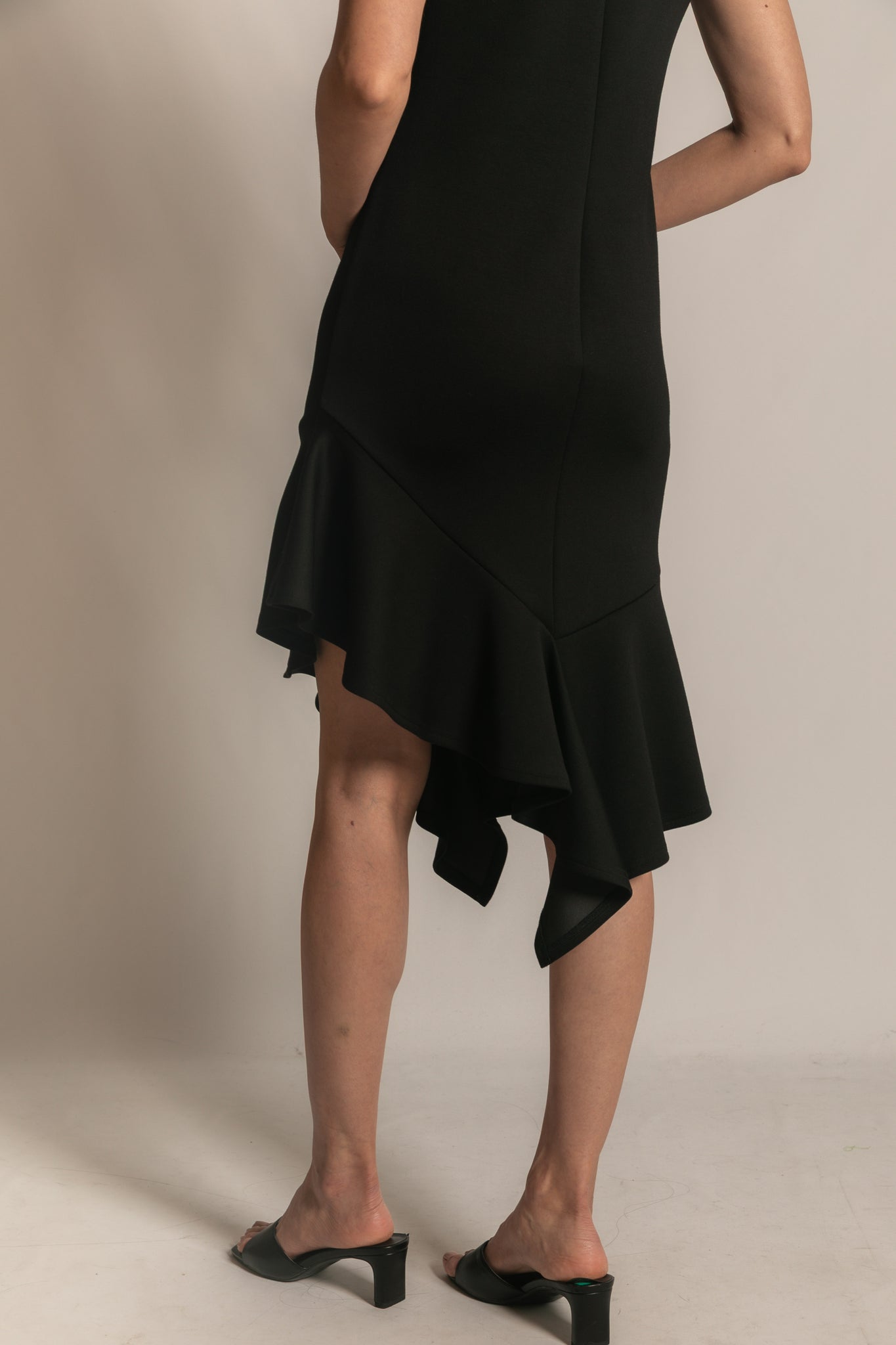 Adair Ruffle Bottom Sleeveless Midi Dress